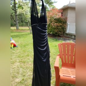 Black semi-formal dress
